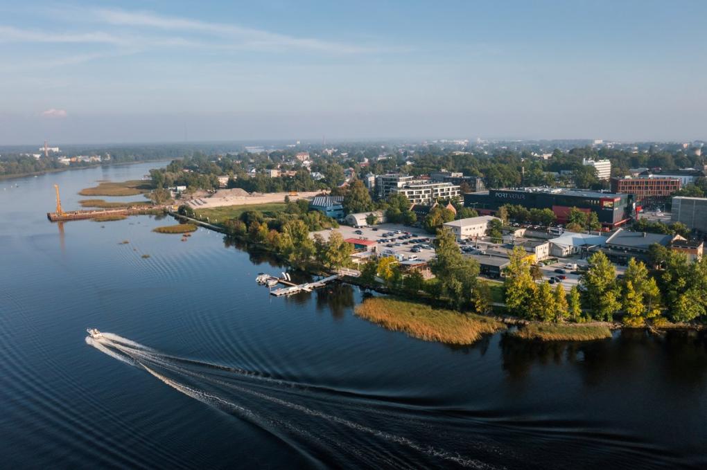 Lai 20 asukoht Pärnu jõe ääres